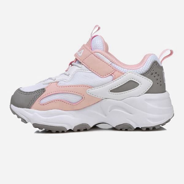 Tênis Fila Menina Cinzentas/Rosa - Fila Ray Tracer Kd Loja Online Portugal,PRVO-48976